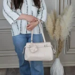 کیف زنانه کد 5716 رنگ cream