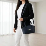 کیف زنانه کد ۵۷۴۱ رنگ black shrink pattern