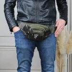کیف مردانه کد 7161 رنگ dark gray nike