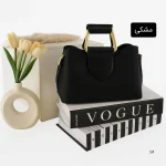 کیف پاسپورتی کد 4710 رنگ black shrink pattern